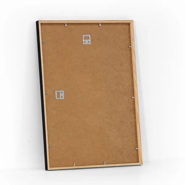 Sort billedramme i 30x40 med plexiglas.