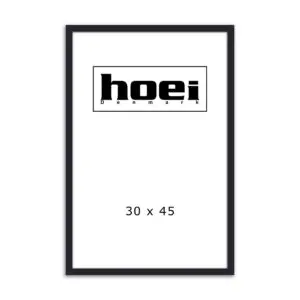 Sort billedramme i træ Hoei 111 30x45