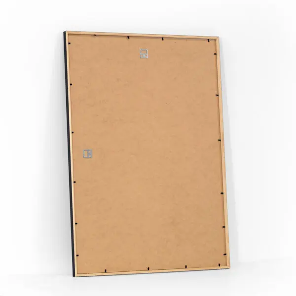 Sort og elegant plakatramme i 50x70 cm med plexiglas