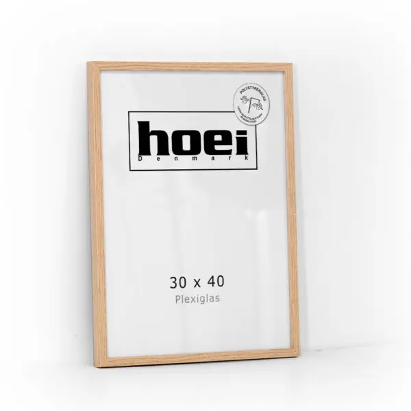 Elegant Ege billederamme i 30x40 cm med plexiglas