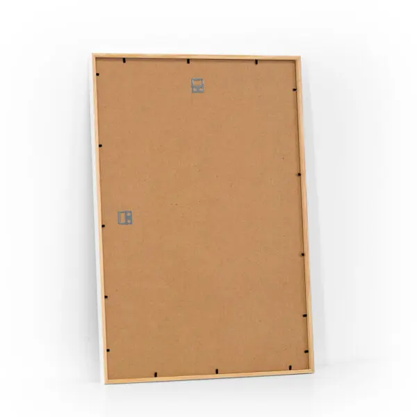 Billederamme i hvid 42x59,4 cm med plexiglas.