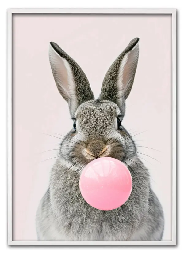 Bubble Bunny Hvid
