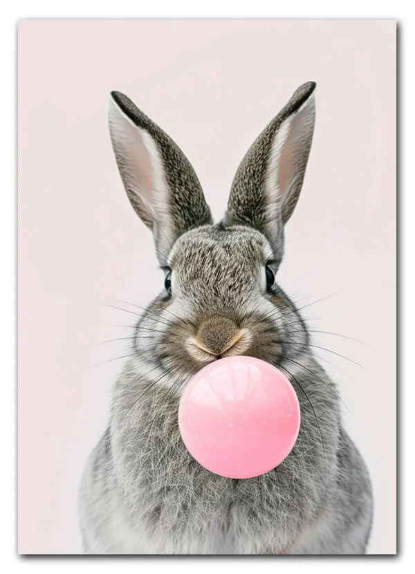 Bubble Bunny Plakat