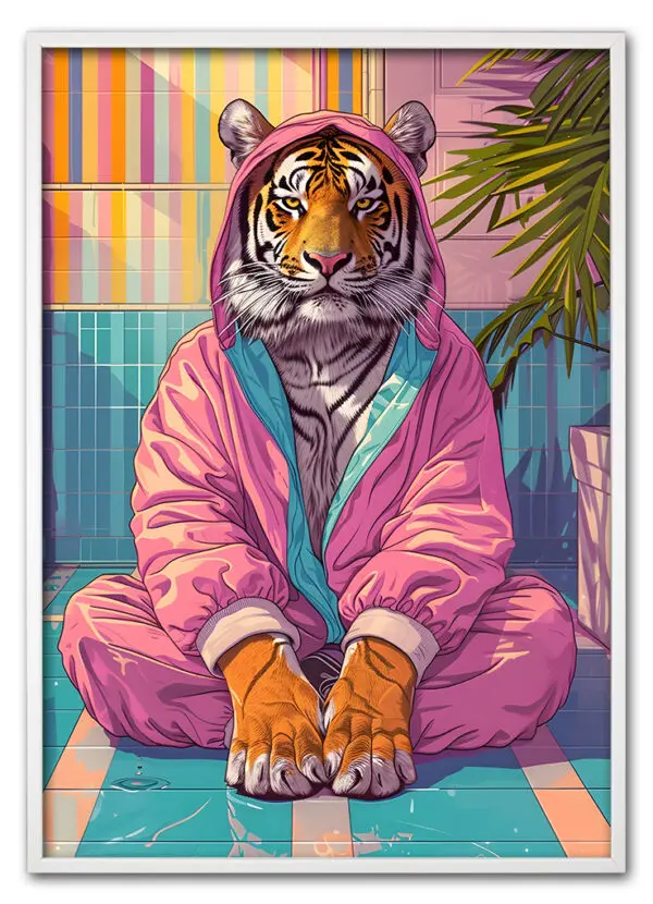 Chill Tiger Hvid
