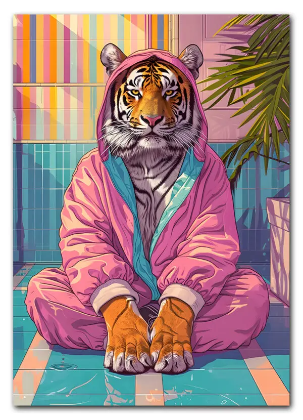 Chill Tiger Plakat