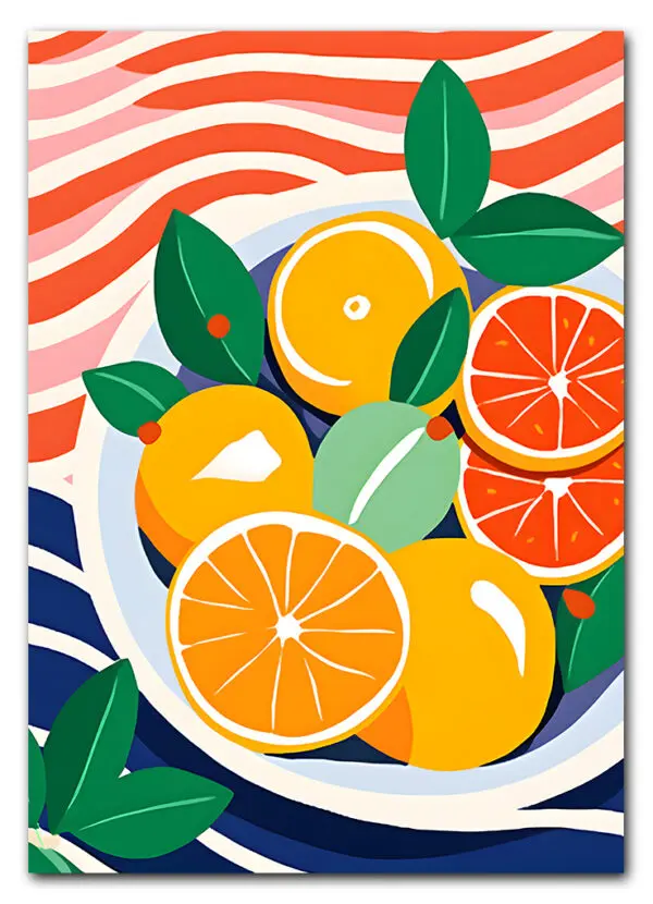 Citrus Bowl Waves Plakat