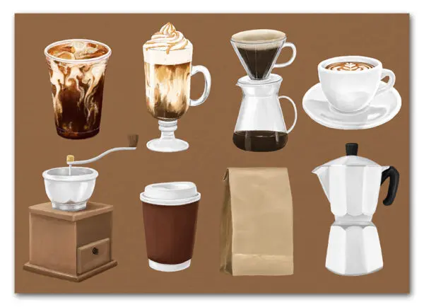 Coffee Methods 101 Plakat