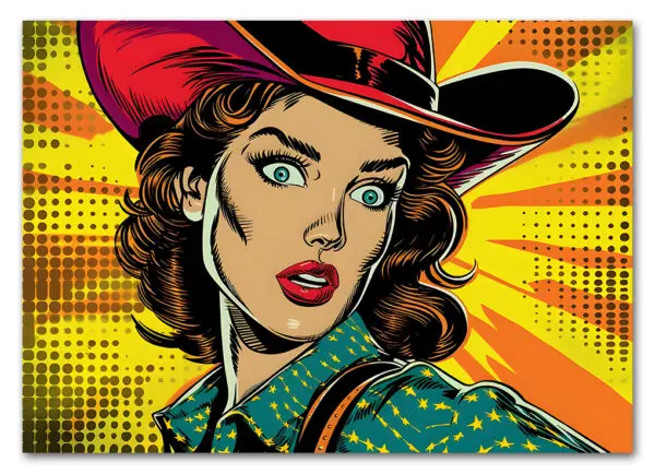 Cowgirl Pop Plakat