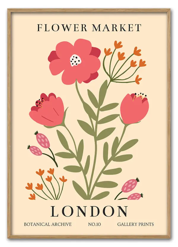 Flower Market London Massiv Eg