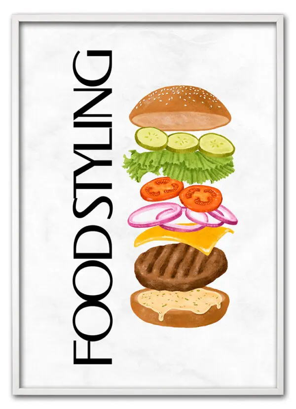 Food Styling Stack Hvid
