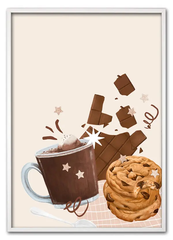Hot Cocoa Chaos Hvid