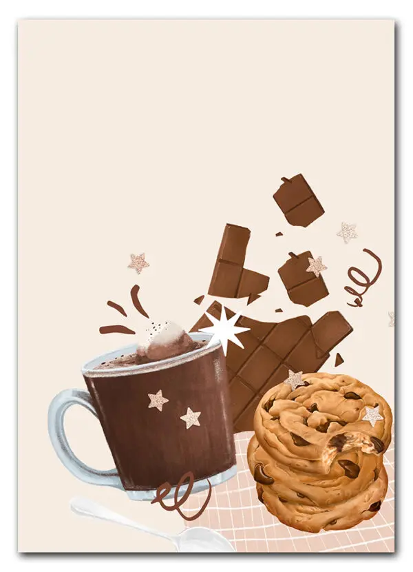 Hot Cocoa Chaos Plakat