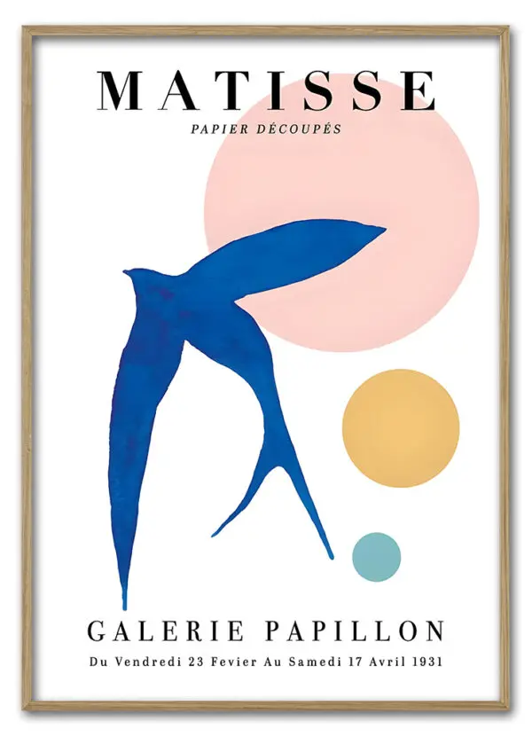 Matisse Bird Cut Out Massiv Eg