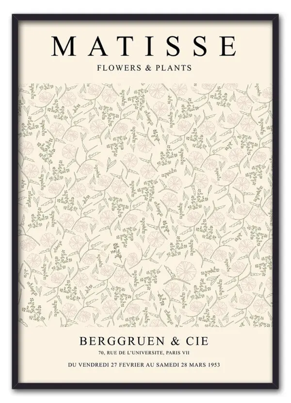 Matisse Flowers & Plants No. 02 Sort