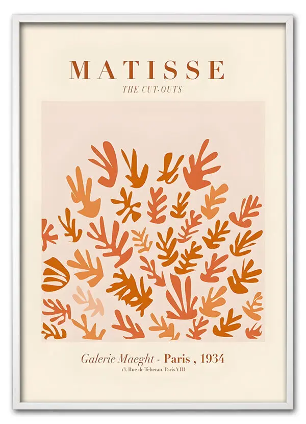 Matisse The Cut Outs No. 01 Hvid