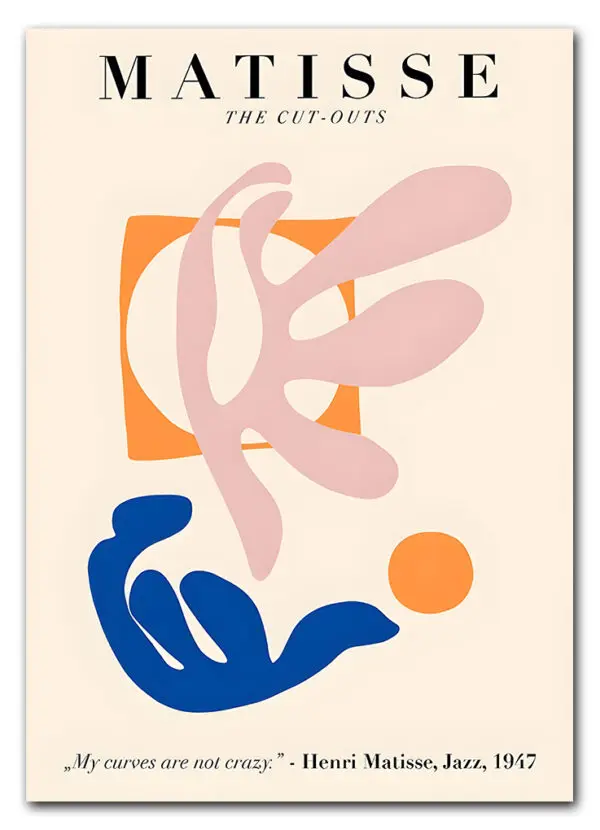 Matisse The Cut Outs No. 02 Plakat