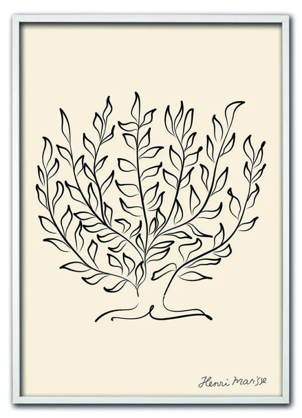 Matisse Tree of Life No. 02 Hvid