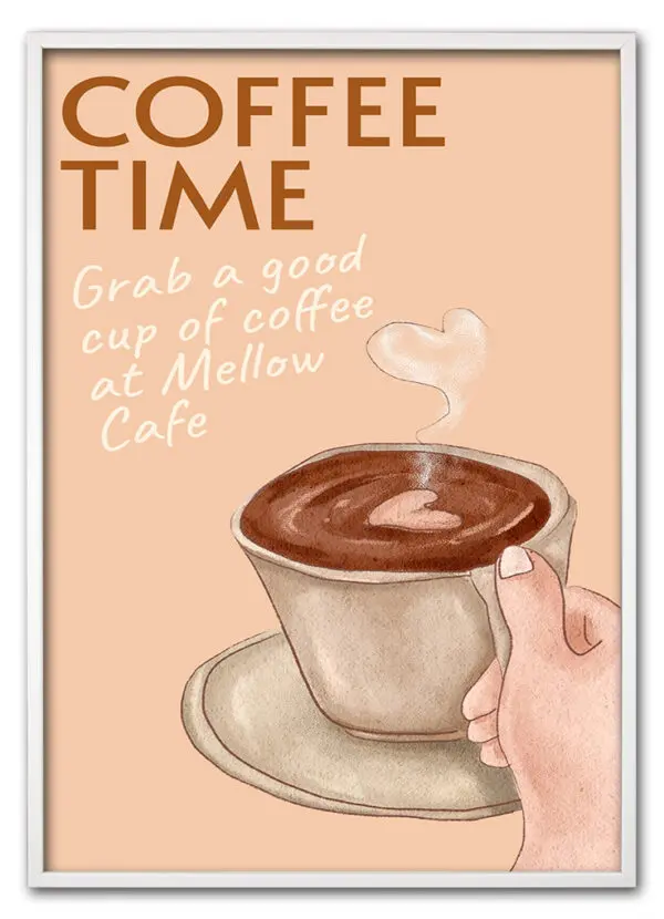 Mellow Coffee Time Hvid