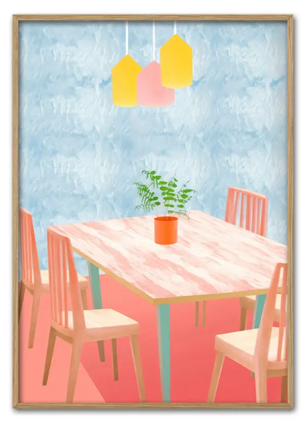 Dining room architecture furniture chair.