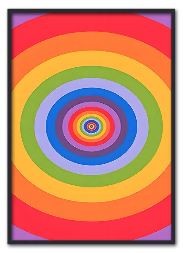 Retro Rainbow Spin Sort