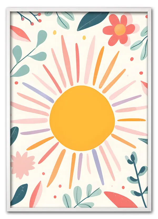 Sunshine Bloom Hvid