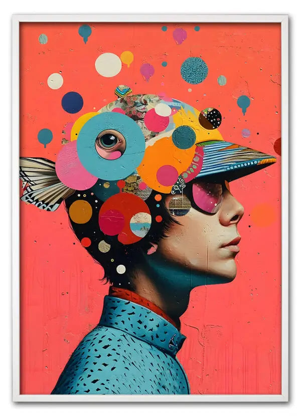 Surreal Headspace Hvid