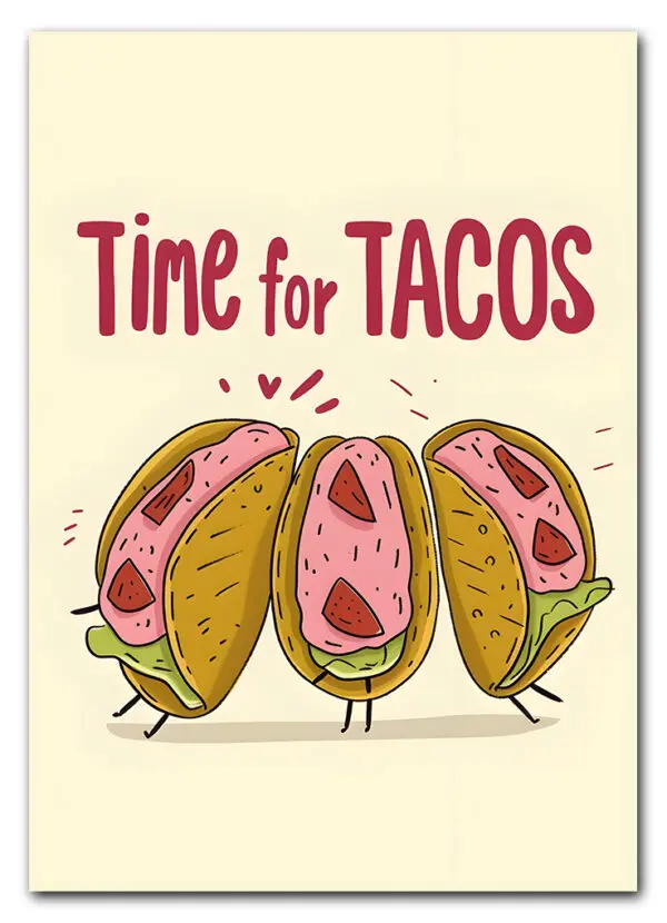 Time for Tacos Plakat