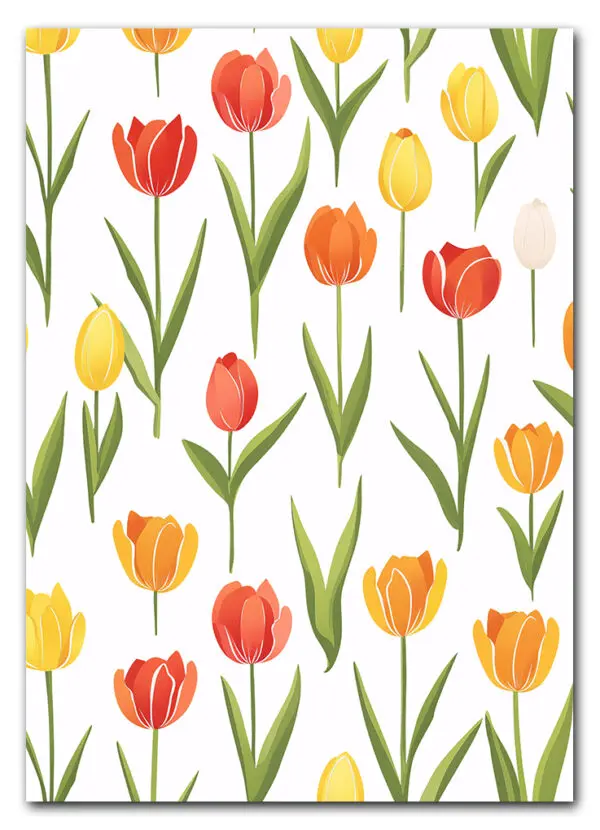 Tulip Composition Plakat