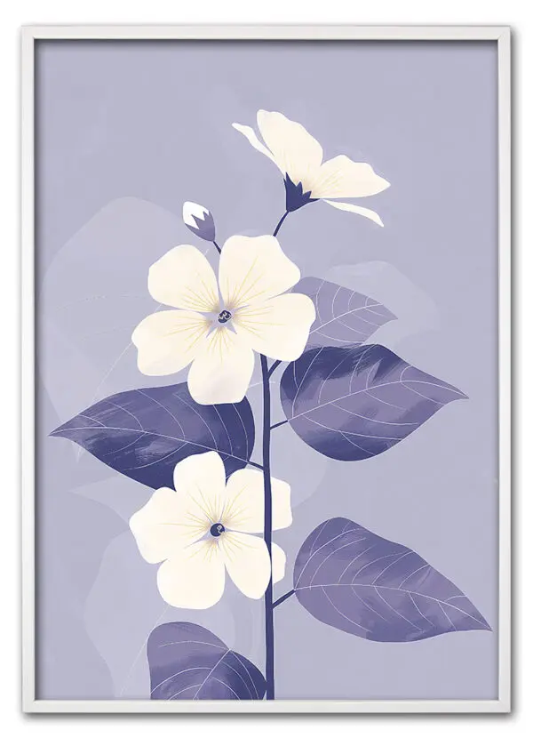 Two Tone Petals Hvid