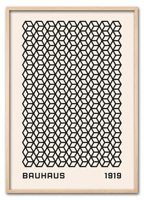 Bauhaus Geometric Mesh Eg
