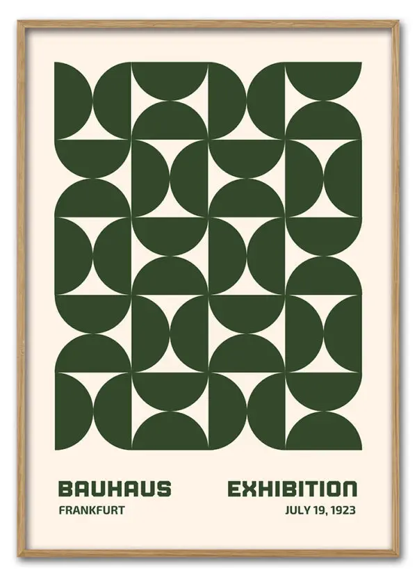 Bauhaus Repeats No. 02 – Green Massiv Eg