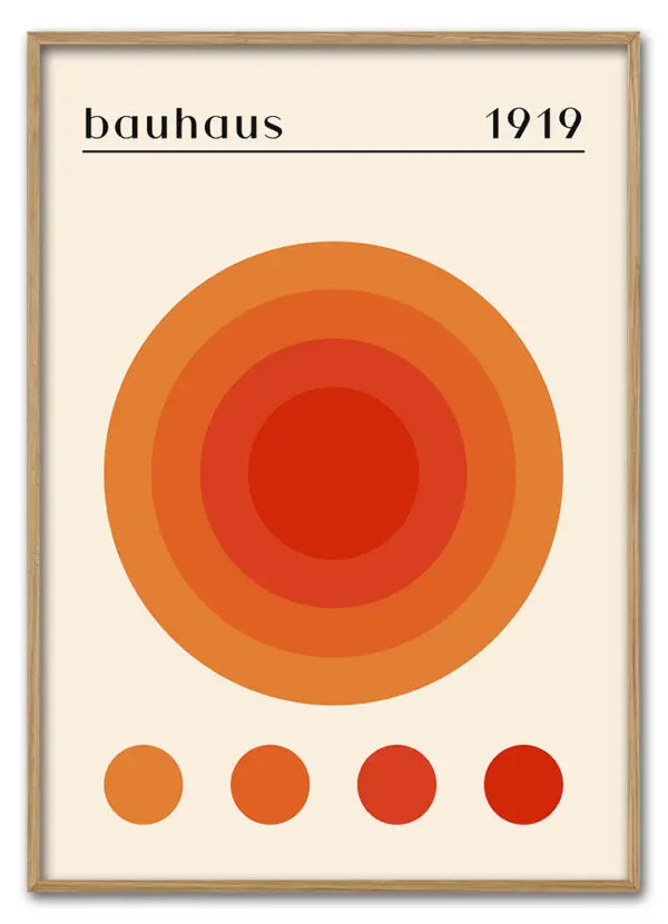 Bauhaus Spectrum Orange Massiv Eg
