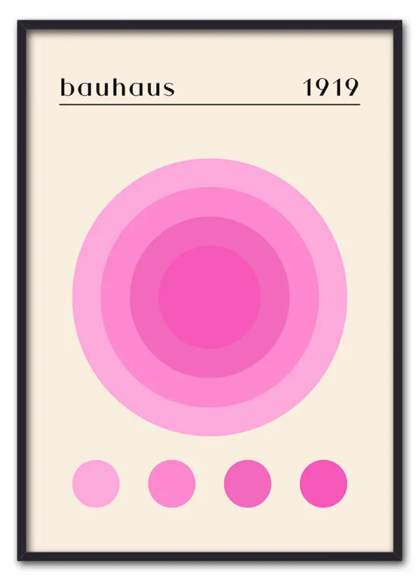 Bauhaus Spectrum Pink Sort
