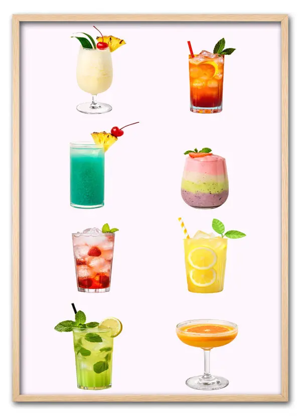 Colorful Cocktails Eg
