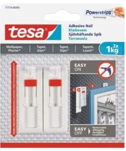 2 stk Tesa klæbesøm i en indpakning til max 1 kg