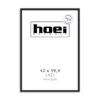 Sort fotoramme i træ Hoei 111 42x59,4 A2 plexiglas front