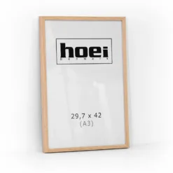 Elegant Ege look fotorammei A3 (29,7x42 cm) med almindelig glas.