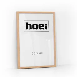 Elegant Ege billederamme i 30x40 cm med glas.