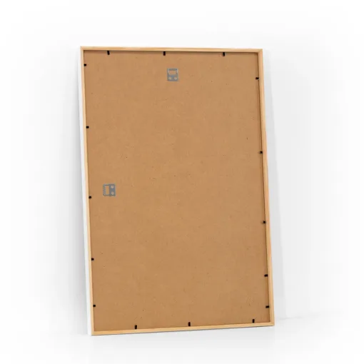 Billederamme i hvid 42x59,4 cm med plexiglas.