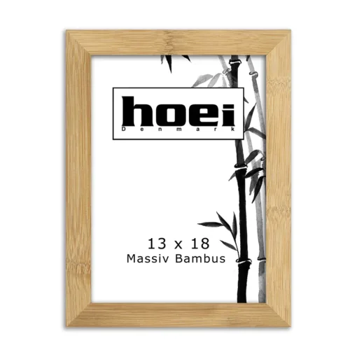 Massiv bambus ramme 13x18