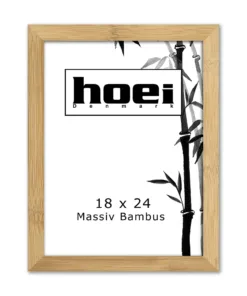 Massiv bambus ramme 18x24
