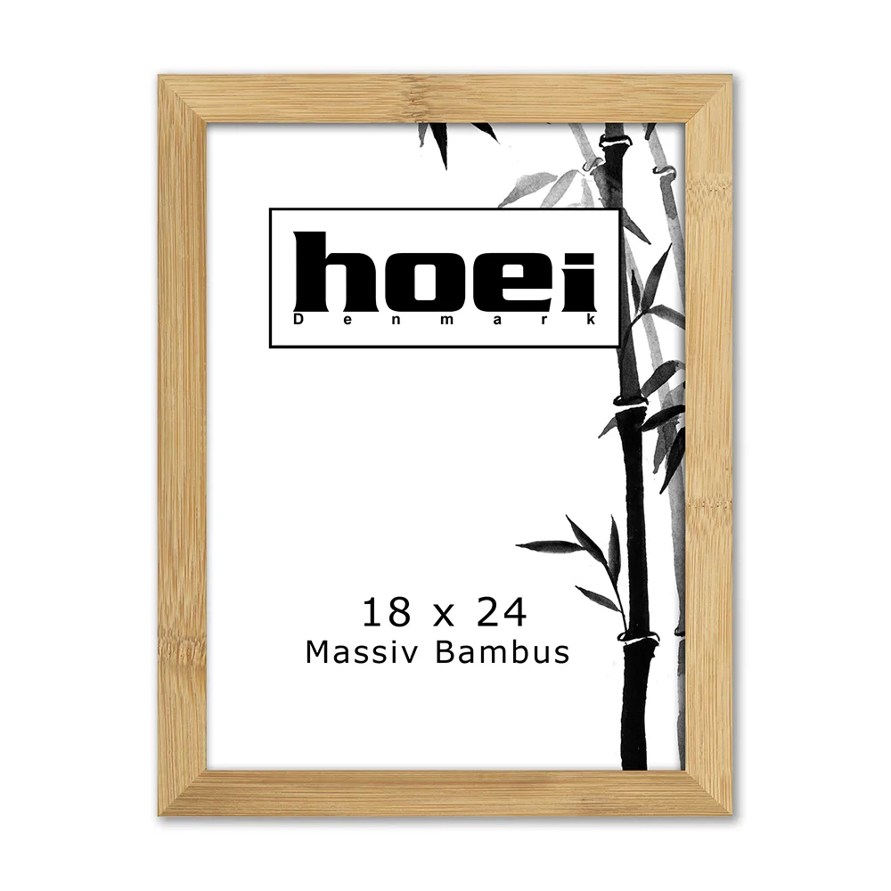 Massiv bambus ramme 18x24