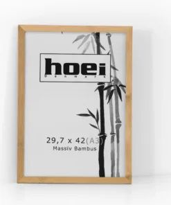 Massiv bambus ramme 29,7x42 A3