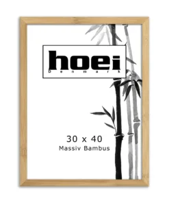 Massiv bambus ramme 30x40