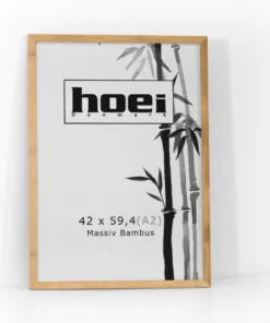 Massiv bambus ramme 42x59,4 A2