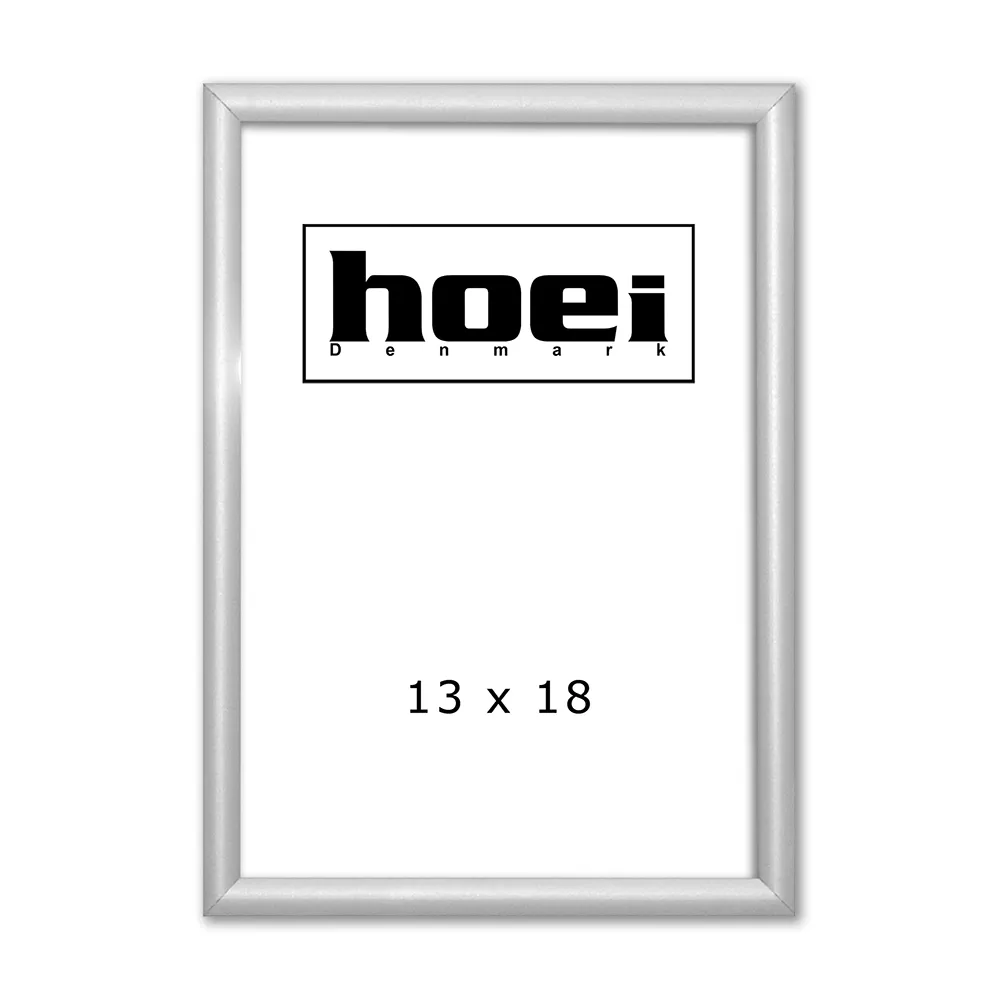 Mat sølvramme i aluminium 13x18 cm Mat sølvramme i aluminium 13x18 cm
