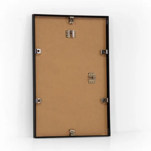 Sort aluminiums ramme - 30x45 cm.