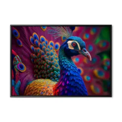 Beautiful peacock. Generative AI