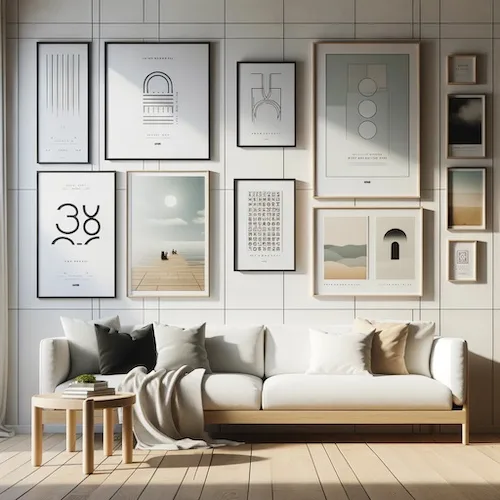 Rammer til plakater 70x100 cm