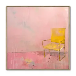 Galleri lærredsprint Blush Room EGE svæveramme